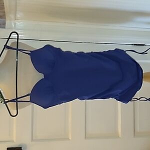 Spank love your Assets by Sara Blakely small blue bathing suit 💙 swim beach ⛱